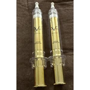 Lot (2) Versace 1969 Italia Ageless Instant Lift Serum 0.4 oz 12 ml